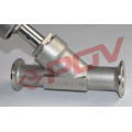 Pneumatic control valves sanitary angle valves